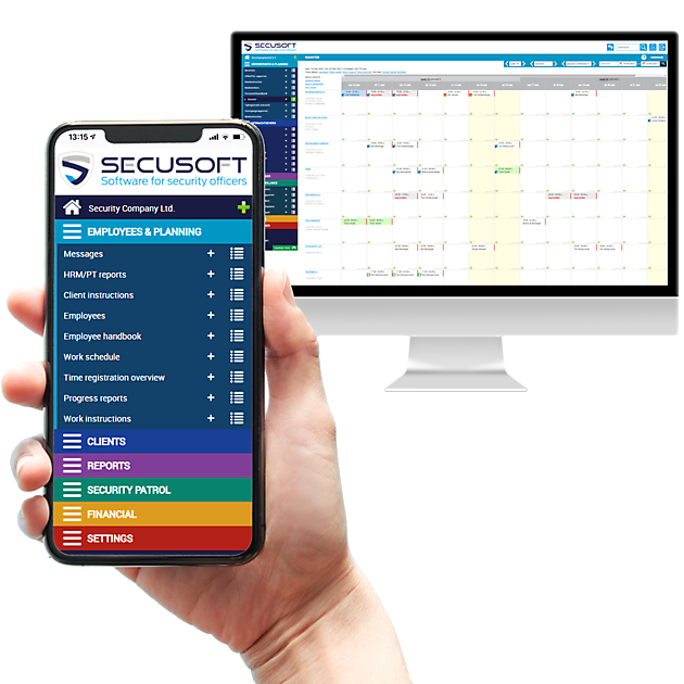 Software for private security companies - Secusoft B.V. software for security officers
