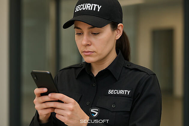 Clear work instructions for each client - Secusoft B.V. software for security officers