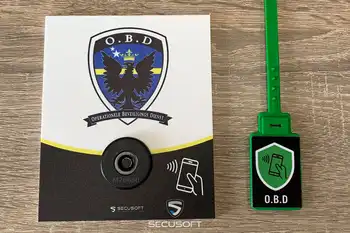 Beautiful signs and NFC tie wraps for O.B.D Curaçao - Secusoft B.V. software for security officers