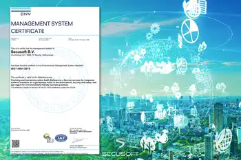 Secusoft achieves ISO 14001 certification! - Secusoft B.V. software for security officers
